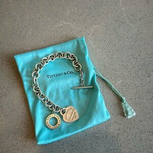 Tiffany & Co. Sterling Silver bracelet.  Bought at Tiffany’s in NY.